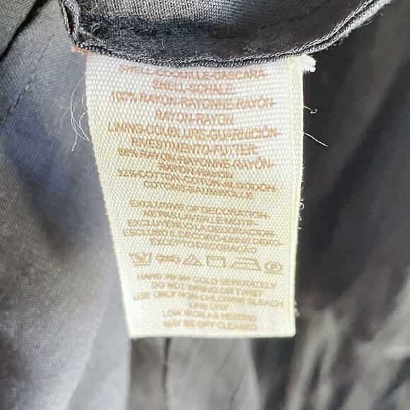 Free People Black Dress Size XS Handkerchief Hem Beaded Neckline Flowy Boho - Picture 4 of 8